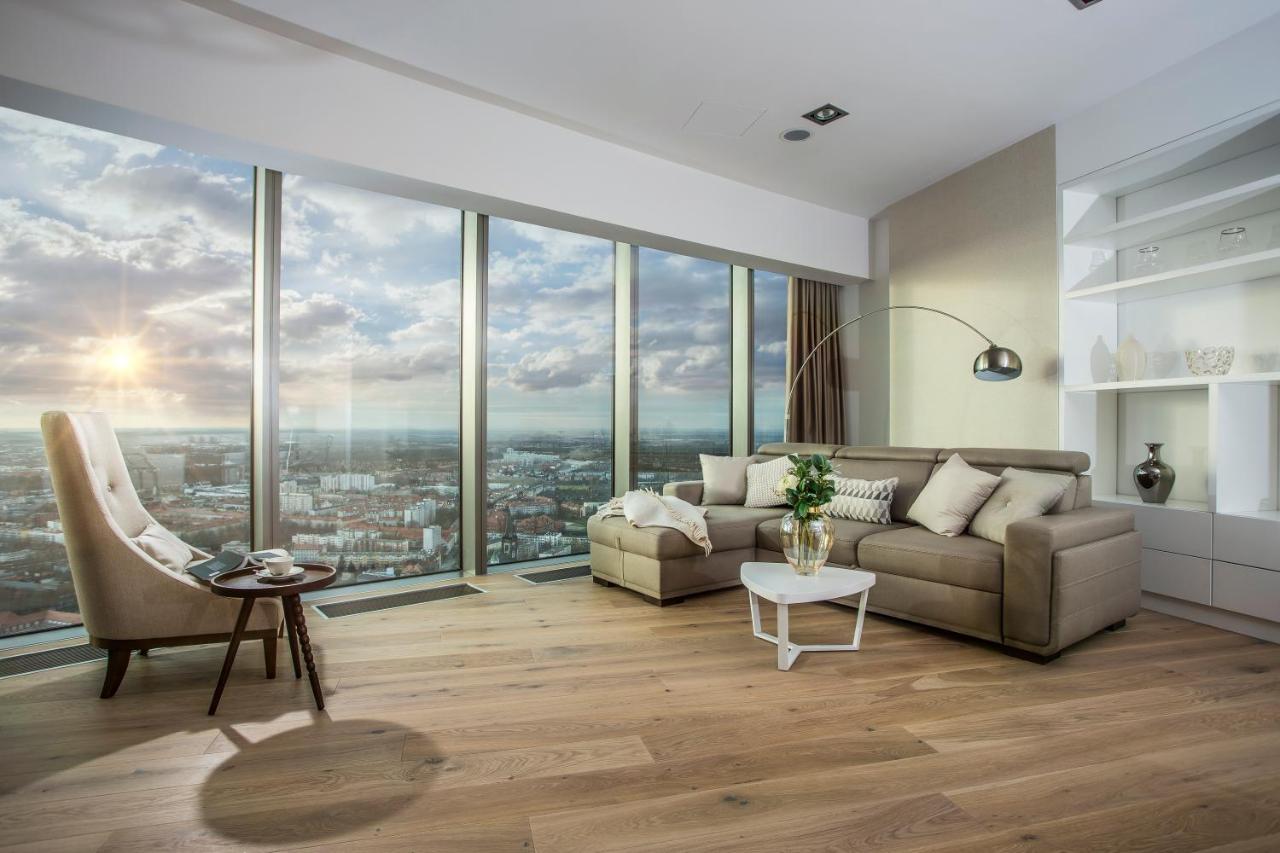 Apartamenty Sky Tower Wrocław Zewnętrze zdjęcie