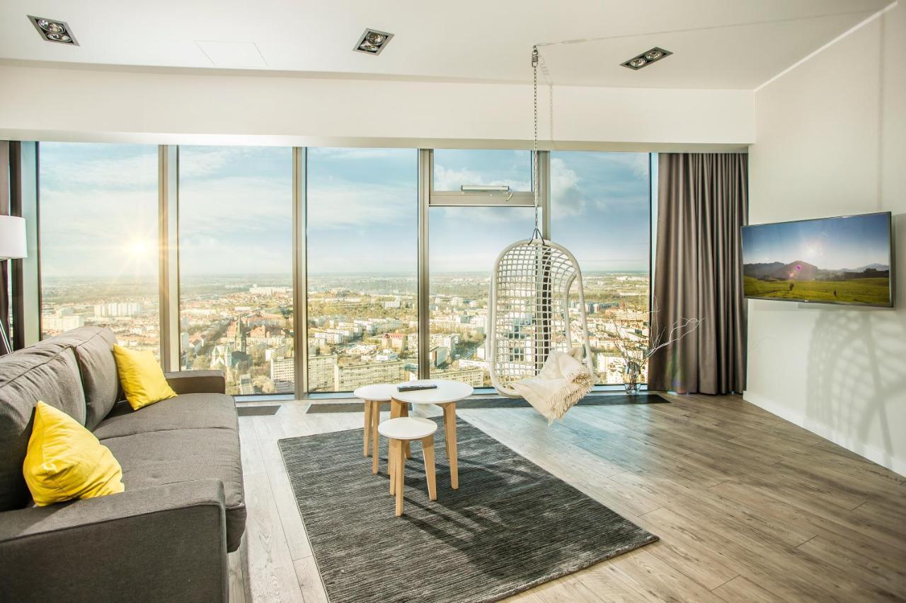 Apartamenty Sky Tower Wrocław Zewnętrze zdjęcie